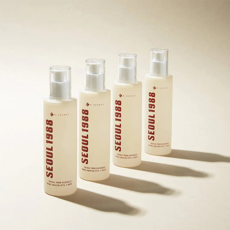 K-Secret SEOUL 1988 Essence : Snail Mucin 97% + Rice (100 ml)