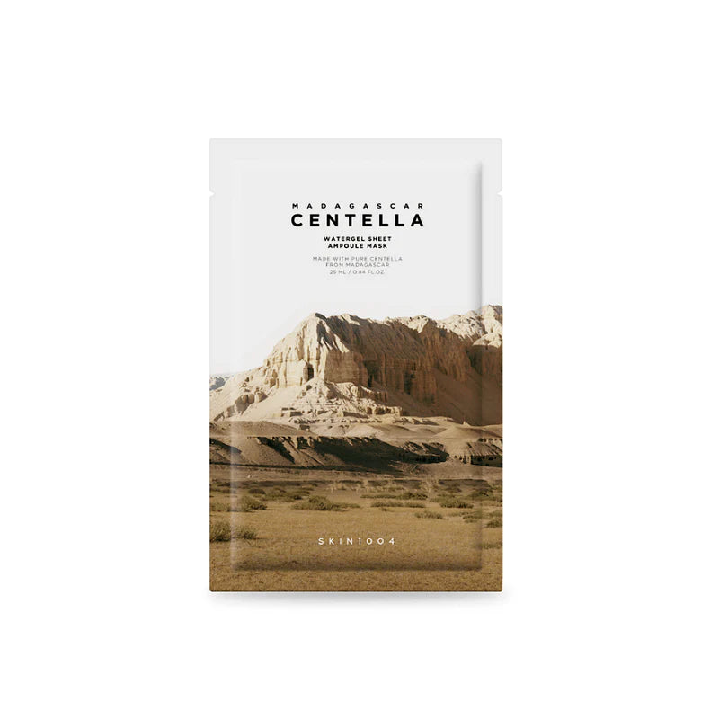 Skin1004 Madagascar Centella Soothing Watergel Sheet Ampoule Mask Soothing And Hydrating (1 Pcs)